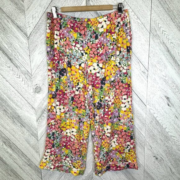 Kate Spade Pajama Set Womens Size Large Floral Short Sleeve New NWT - Picture 5 of 10